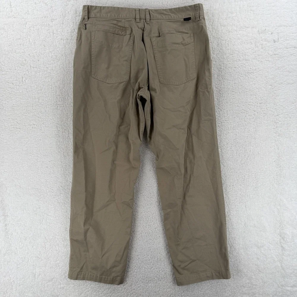 The North Face Pants Mens 38x30 Beige Chino Straight Leg Cotton Blend Renewed‎